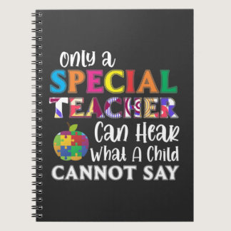 Special Education Teacher Special Kids Awarenes Notebook