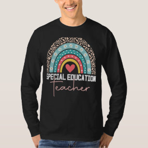 Special Education Teacher Sped Ed SPED Leopard Rai T-Shirt