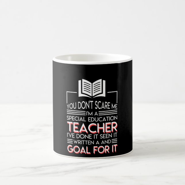 Special Education Teacher Written Goal It Coffee Mug (Center)
