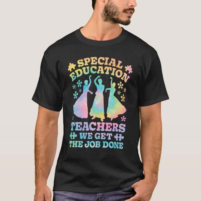 Special Education Teachers SPED Teacher Speducator T-Shirt (Front)