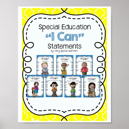 Special Education Teaching Posters