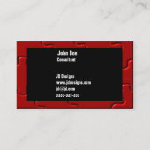 Special Effects Business Cards (Back)