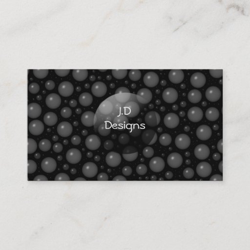Customizable Special Effects Business Cards
