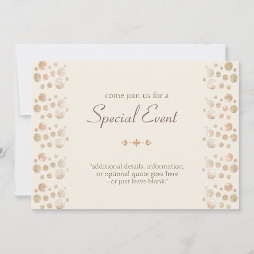 Special Event Invitation