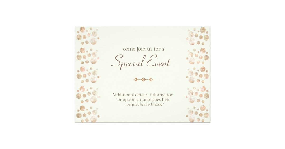 Special Event Invitations 8