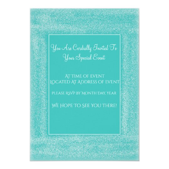 Special Event Invitation Card