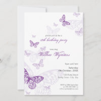 SPECIAL EVENT INVITES :: butterflies 3P