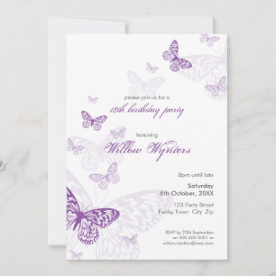 SPECIAL EVENT INVITES :: butterflies 3P