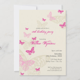 SPECIAL EVENT INVITES :: butterflies 4P