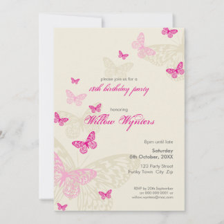 SPECIAL EVENT INVITES :: butterflies 4P