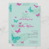 SPECIAL EVENT INVITES :: butterflies 5P (Front/Back)