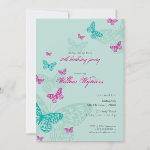 SPECIAL EVENT INVITES :: butterflies 5P