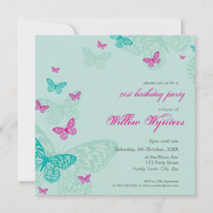 SPECIAL EVENT INVITES :: butterflies 5SQ