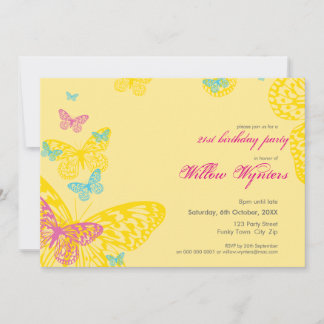 SPECIAL EVENT INVITES :: butterflies 6L