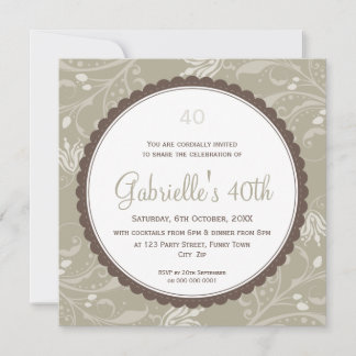 SPECIAL EVENT INVITES :: round scallop 3SQ