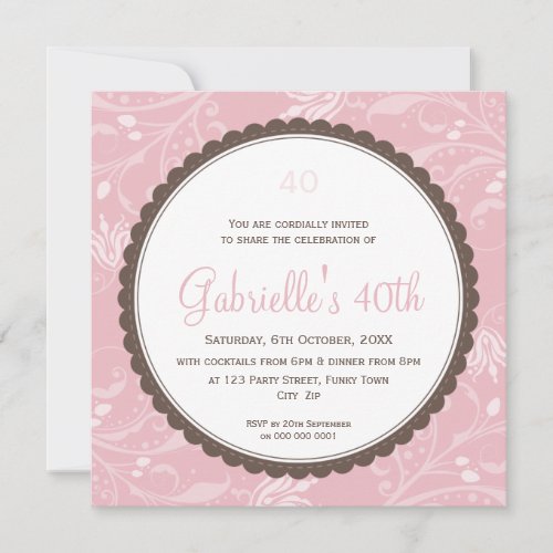 SPECIAL EVENT INVITES :: round scallop 6SQ