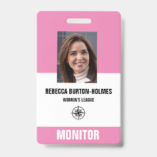 SPECIAL EVENT MONITOR PASS - Photo I.D. Badge