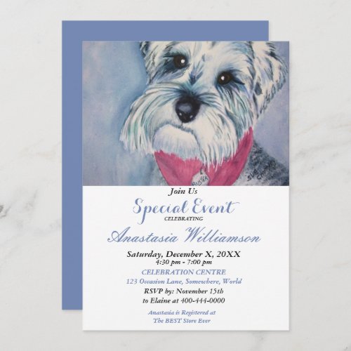 SPECIAL EVENT PARTY INVITATION