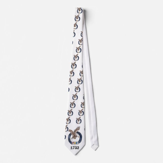 Special F.O.E Design tie- personalize word! Neck Tie (Front)