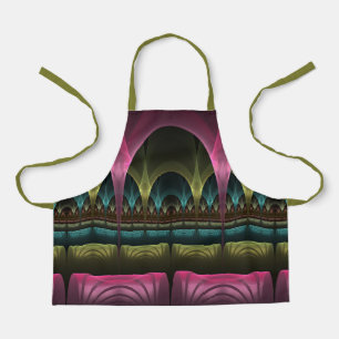 Special Fantasy Pattern Abstract Colorful Fractal Apron