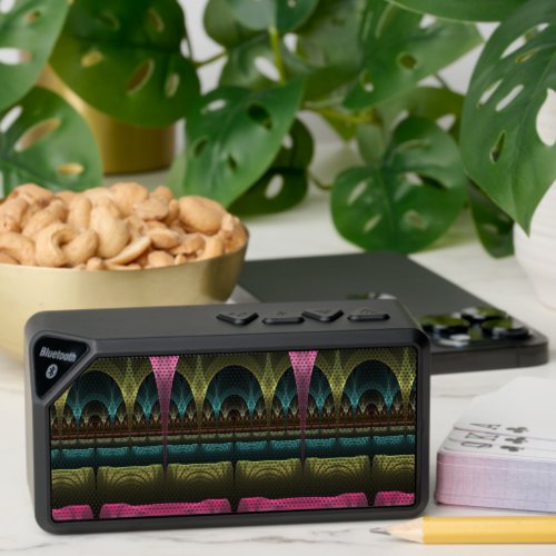 Special Fantasy Pattern Abstract Colorful Fractal Bluetooth Speaker