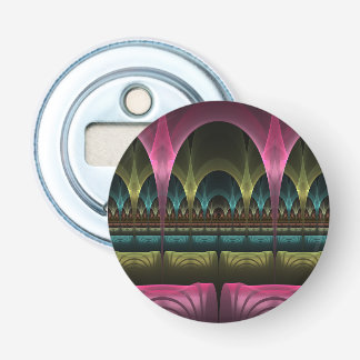 Special Fantasy Pattern Abstract Colorful Fractal Bottle Opener