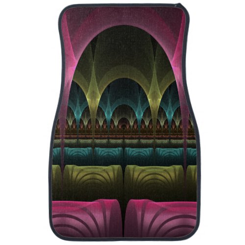 Special Fantasy Pattern Abstract Colorful Fractal Car Floor Mat