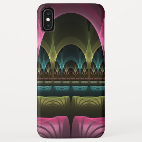 Special Fantasy Pattern Abstract Colorful Fractal iPhone XS Max Case