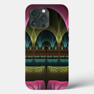 Special Fantasy Pattern Abstract Colorful Fractal iPhone 13 Pro Case