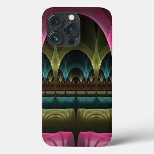 Special Fantasy Pattern Abstract Colorful Fractal iPhone 13 Pro Case