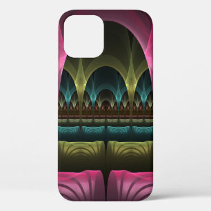 Special Fantasy Pattern Abstract Colorful Fractal iPhone 12 Case
