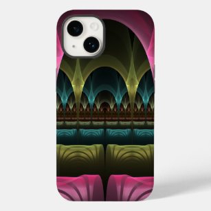 Special Fantasy Pattern Abstract Colorful Fractal Case-Mate iPhone 14 Case
