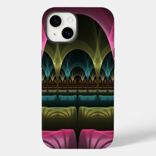 Special Fantasy Pattern Abstract Colorful Fractal Case_Mate iPhone 14 Case