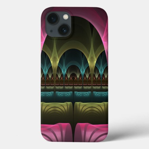 Special Fantasy Pattern Abstract Colorful Fractal iPhone 13 Case