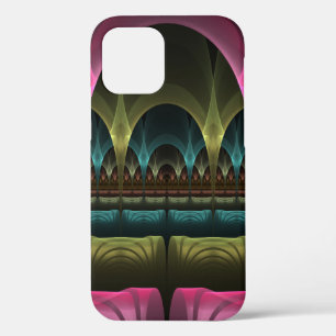 Special Fantasy Pattern Abstract Colorful Fractal iPhone 12 Case