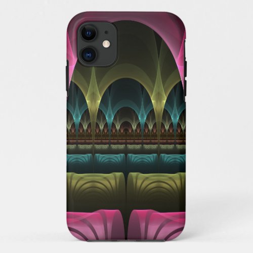 Special Fantasy Pattern Abstract Colorful Fractal iPhone 11 Case
