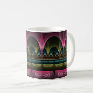 Special Fantasy Pattern Abstract Colorful Fractal Coffee Mug