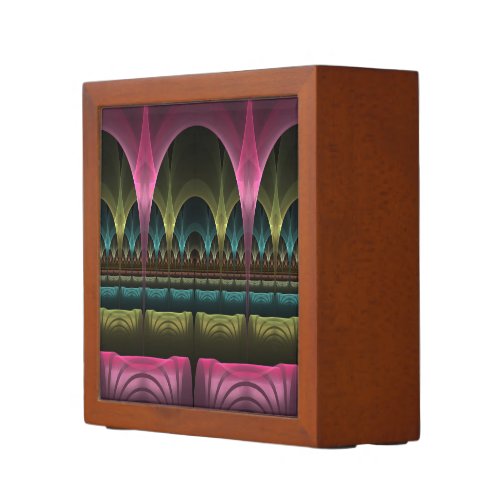 Special Fantasy Pattern Abstract Colorful Fractal Desk Organizer