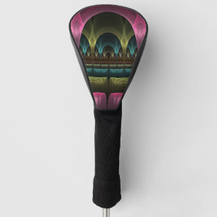 Special Fantasy Pattern Abstract Colorful Fractal Golf Head Cover