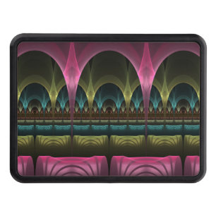 Special Fantasy Pattern Abstract Colorful Fractal Hitch Cover