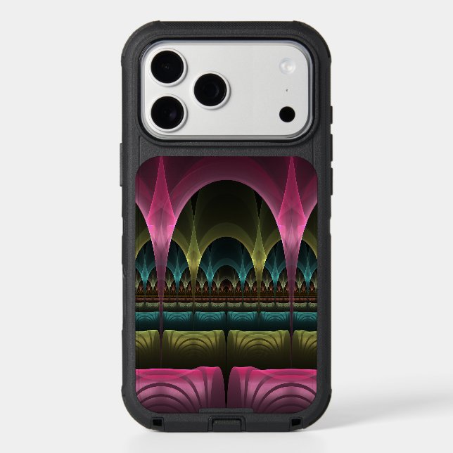 Special Fantasy Pattern Abstract Colorful Fractal Otterbox iPhone Case (Back)