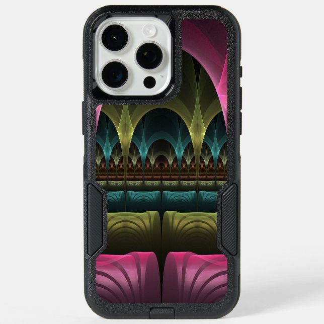 Special Fantasy Pattern Abstract Colorful Fractal Otterbox iPhone Case (Back)