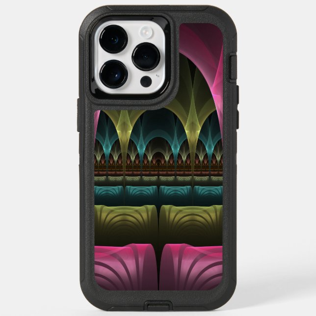 Special Fantasy Pattern Abstract Colorful Fractal Otterbox iPhone Case (Back)