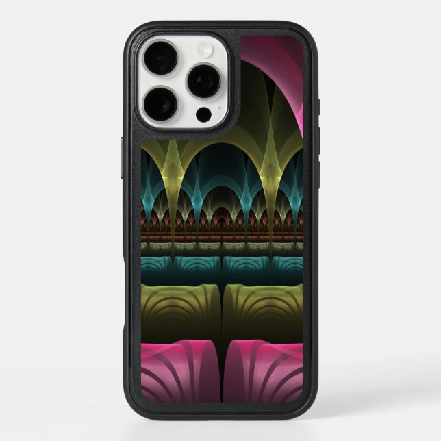 Special Fantasy Pattern Abstract Colorful Fractal Otterbox iPhone Case (Back)