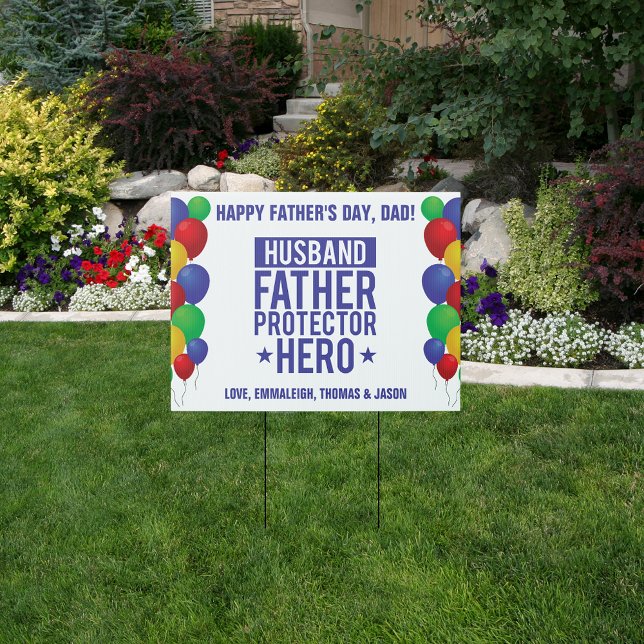 Special Father's Day Balloon Yard Sign (Creator Uploaded)