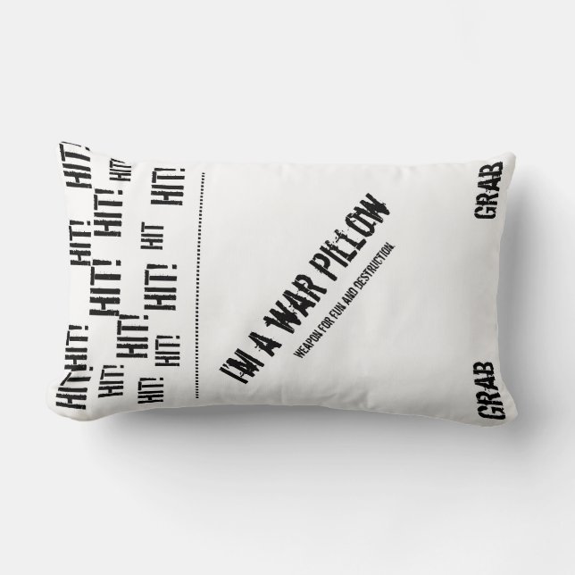 Special fight pillow (war pillow) (Front)