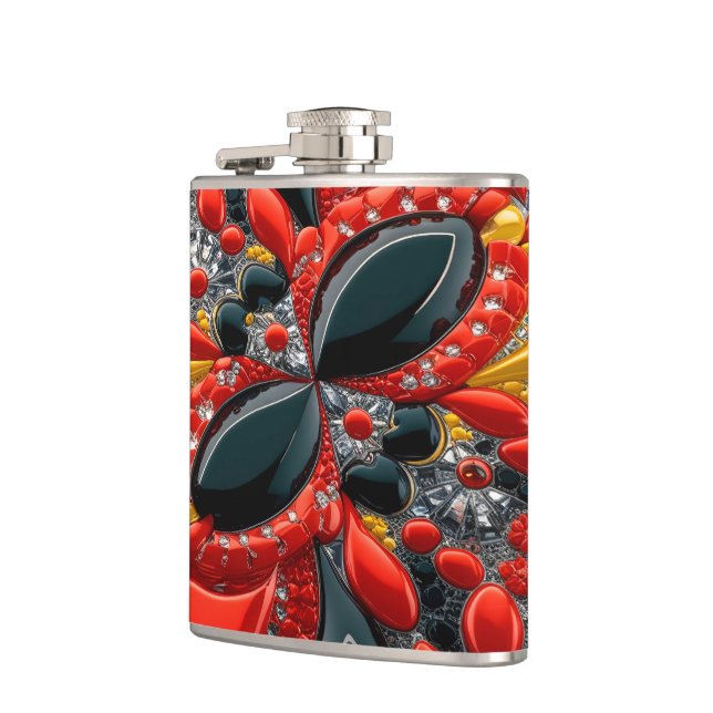 Special flask with Germany Colors Design (Left)