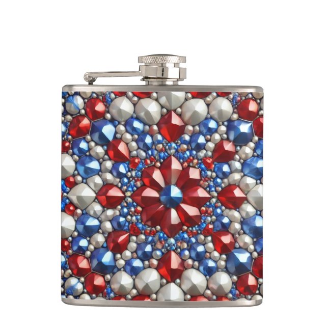 Special flask with Netherlands Colors Design (Front)