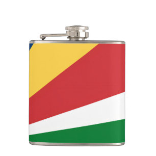 Special flask with Seychelles Colors Design