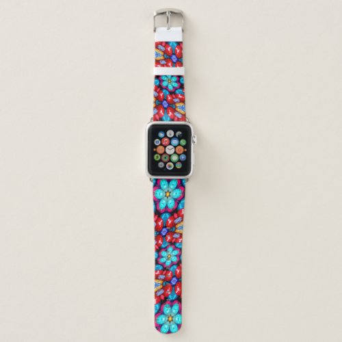 Special Flower Patterns Apple Watch Band